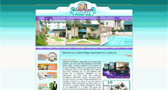 Desktop Screenshot of lamesavillageapts.com